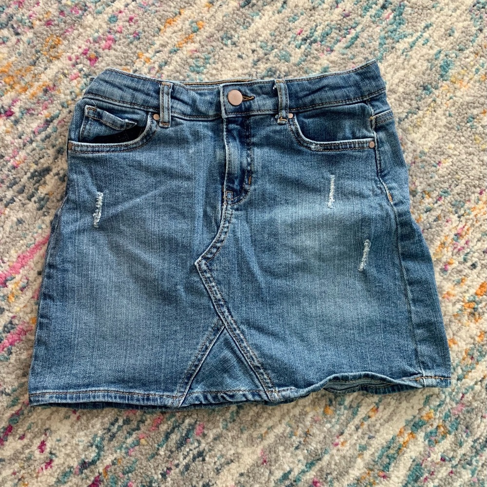 Girls size 10-12 jean skirt